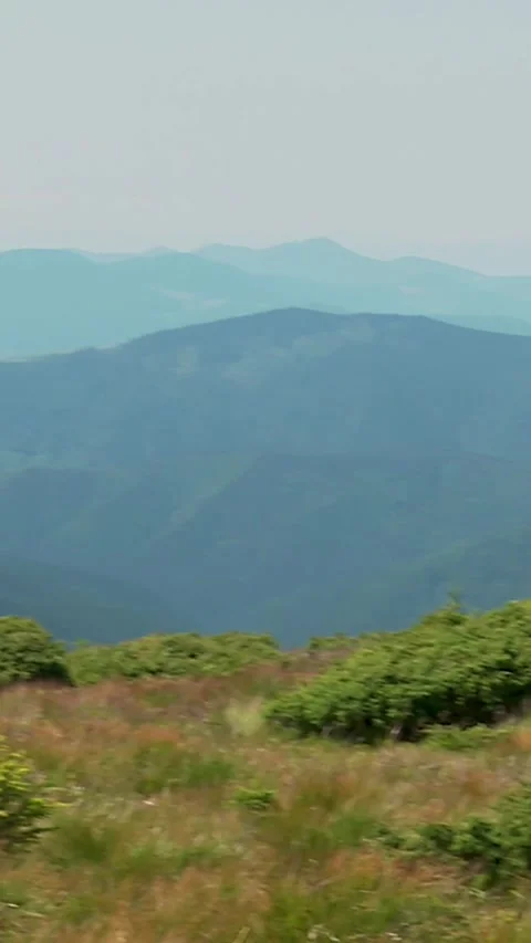 Panorama of the mountain landscape Stock Footage 346227752