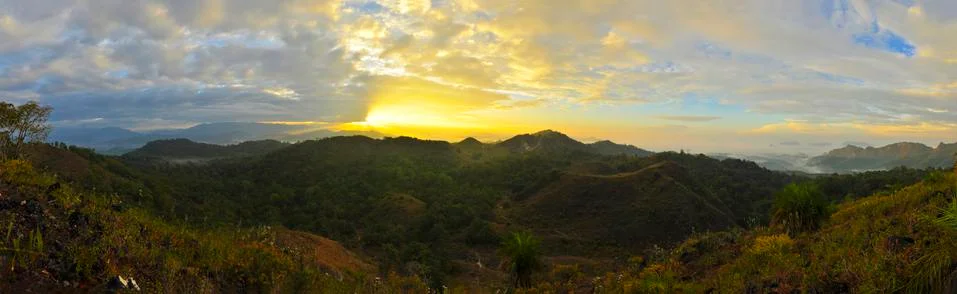 Panorama mountain Stock Photos