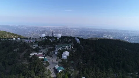 Panorama at mountain top Video stock 78561088