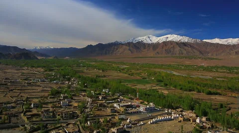 Panorama of a mountain valley Stock Footage 41752166