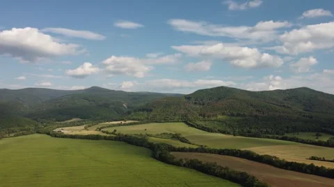 Panorama of Mountains Stock Footage 250484448