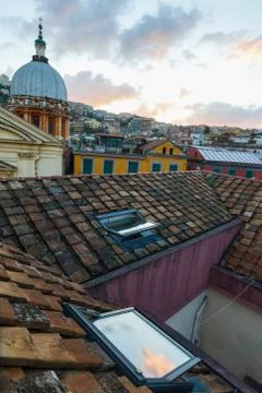 Panorama of Naples Stock Photos
