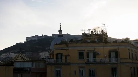Panorama Napoli 3 Stock Footage 73661606