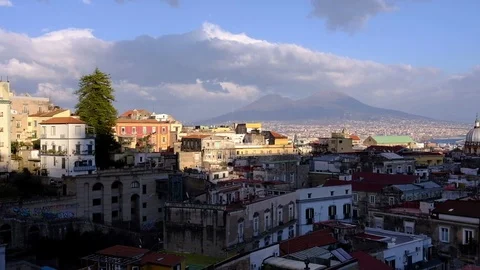 Panorama napoli Stock Footage 103463314