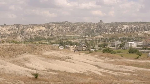 Panorama of nature in the Cappadocs Video stock 90373375