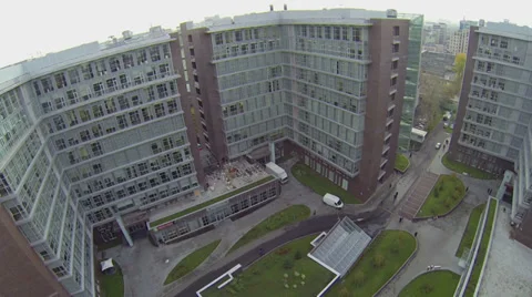 Panorama of offices and hotel complex Vivaldi-Plaza Vidéo 34839399