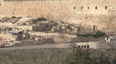 Panorama. Old city. Jerusalem. Video stock 51559513