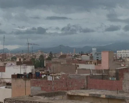 Panorama Oujda Stock Footage 378524