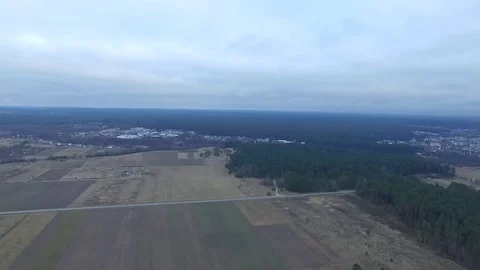 Panorama over meadow with rotation Stock Footage 99119185