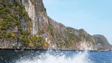 Panorama of Phi Phi island Stock Footage 109041093