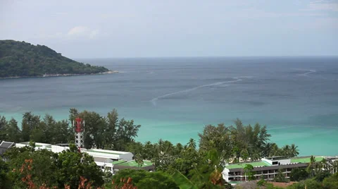 Panorama of Phuket. Tailand Stock Footage 37590486