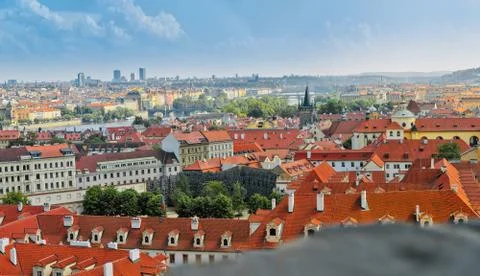Panorama Prague Stock Photos