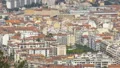 Panorama of residential buildings in Nice resort city, real estate in France HD Footage