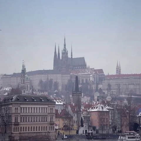 Panorama of the river. Stock Footage 69425076