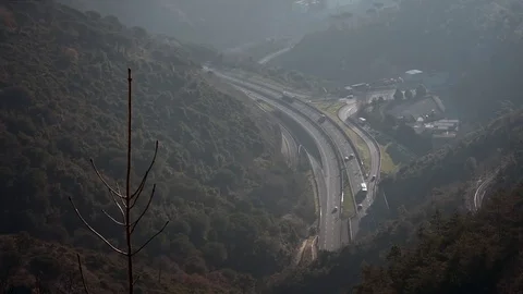 Panorama road HD Stock Footage 83603783