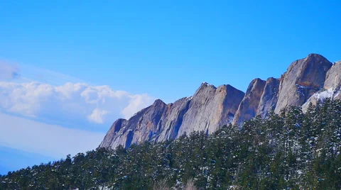Panorama rocks Big Thach Stock Footage 50764187