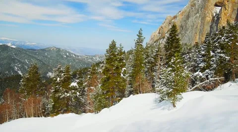 Panorama rocks Big Thach Stock Footage 50765141