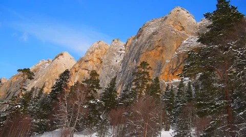 Panorama rocks of the complex Big Thach Stock Footage 50766171