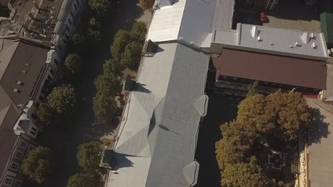 Panorama on roofs Video stock 120579412