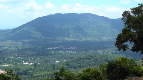 Panorama of Samui Island Stock Footage 73993327