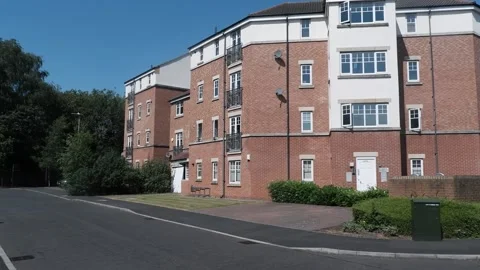 Panorama of Sanderson Villas Stock Footage 343885908