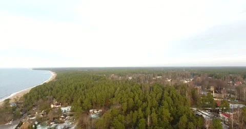 Panorama in Saulkrasti 動画素材 168801677