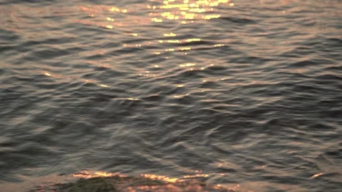 Panorama on the Sevan lake against the backdrop of mountains and sun, 4k Video stock 165726173