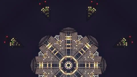 Panorama Skyscraper pattern in San Francisco Bay area 写真素材