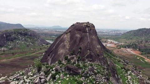 Panorama small rock Stock Footage 155687888