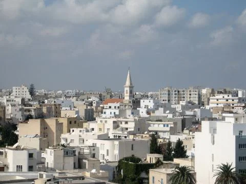 Panorama of Sousse Stock Photos