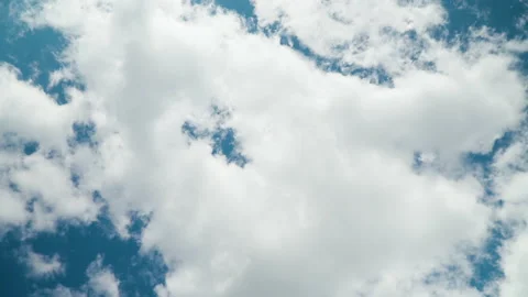 Panorama of summer beautiful clouds 库存影片 155131611