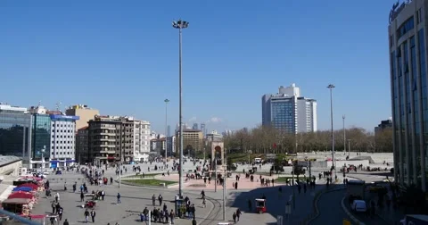 Panorama of Taksim Square 4K 動画素材 49097751