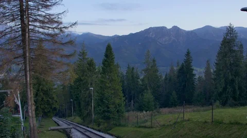 Panorama of Tatra Mountains, Poland. Stockbeeldmateriaal 116400795