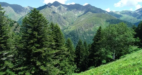 Panorama of Valsesia Stock Footage 111188499