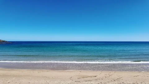 Panorama Video of Easts Beach Tasmania Australia Stock Footage 330085643