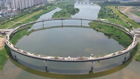 Panorama view of the city Video stock 310079609