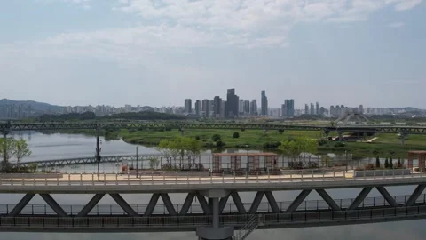 Panorama view of the city Video stock 310079685