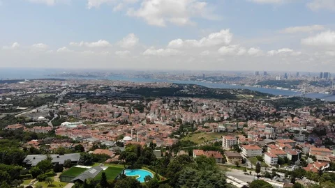 Panorama view of Istanbul Stock Footage 101633367