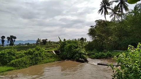Panorama village Stock Footage 146150518