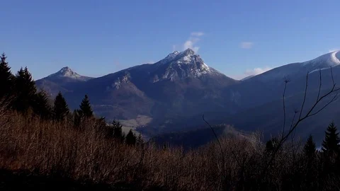 Panorama in Vratna dolina. Stock Footage 84681046