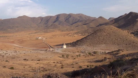 Panorama Of Western Landscape Stock Footage 107609341