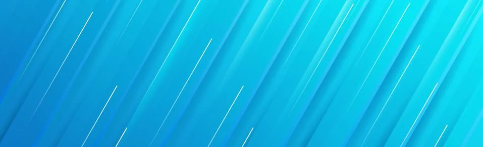 Panoramic abstract background with different shades of blue - Vector Stock Illustration