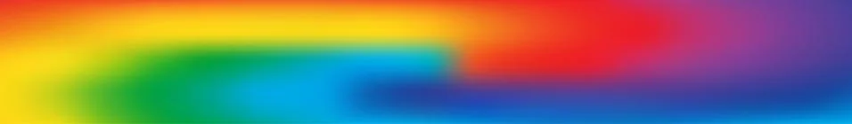 Panoramic abstract colored blurred gradient background. Stock Illustration