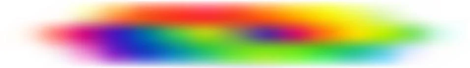 Panoramic abstract colored blurred gradient background. Stock Illustration