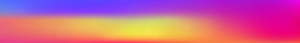 Panoramic abstract colored blurred gradient background. Stock Illustration