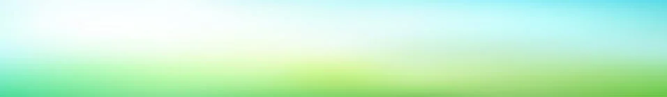 Panoramic abstract green blurred gradient background. Stock Illustration