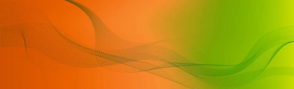 Panoramic abstract web background red orange gradient - Vector Panoramic a... Stock Photos