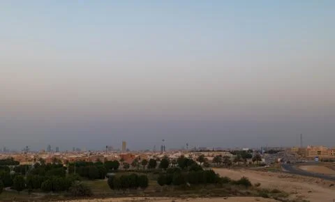 Panoramic of Al Khobar, Eastern Saudi Arabia Stock Photos
