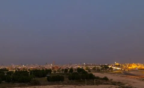 Panoramic of Al Khobar, Eastern Saudi Arabia Foto stock