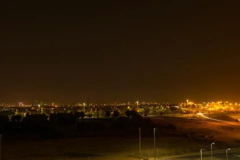 Panoramic of Al Khobar, Eastern Saudi Arabia 스톡 사진